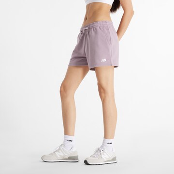 new balance Regular Broek in Lila