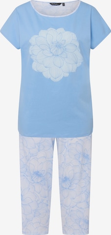 Ulla Popken Pyjama in Blau: Vorderseite