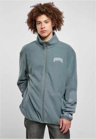Giacca di pile 'Thunder' di Starter Black Label in blu: frontale