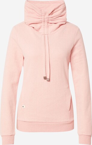 Ragwear Sweatshirt 'IRRA' in Pink: front