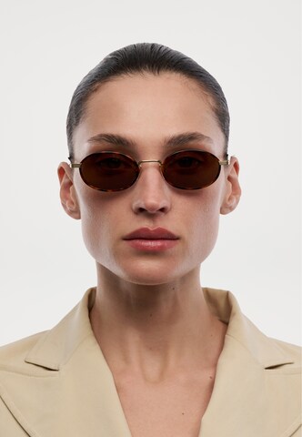 CHIMI Zonnebril 'Lea' in Bruin: voorkant