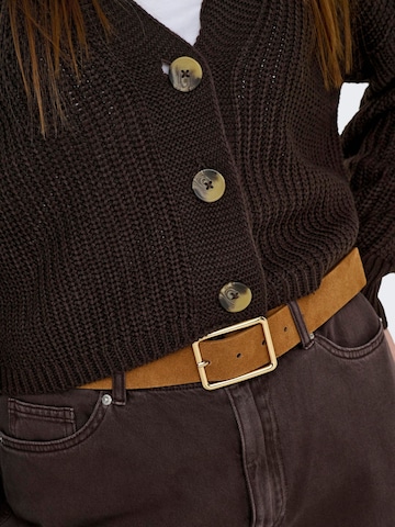 Cardigan 'ONLCAROL' ONLY en marron