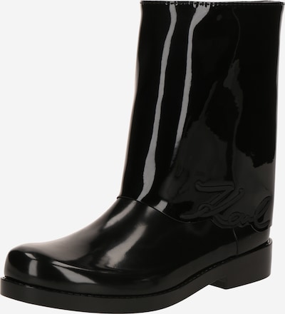 Guminiai batai iš Karl Lagerfeld, spalva – juoda, Prekių apžvalga