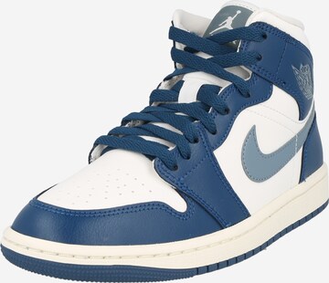 Jordan Sneakers hoog 'Air Jordan 1' in Blauw: voorkant