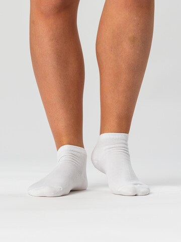Copenhagen Bamboo Enkelsokken in Wit