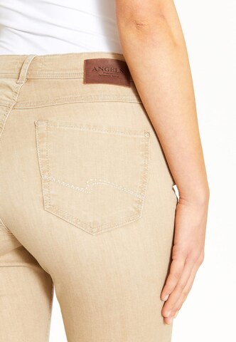 Angels Slimfit Jeans 'Ornella' in Beige