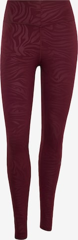 ADIDAS PERFORMANCE Sportbroek 'All Me Essentials' in Rood: voorkant