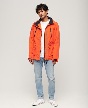 Veste mi-saison Superdry en orange