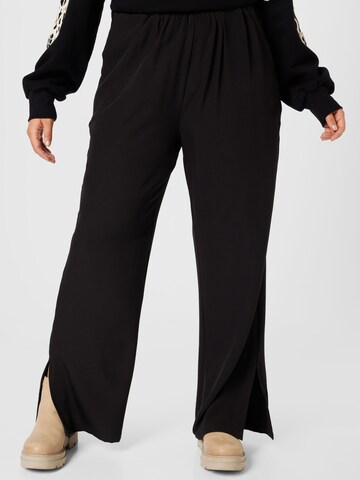 ONLY Carmakoma Loose fit Pants 'SALLY' in Black: front