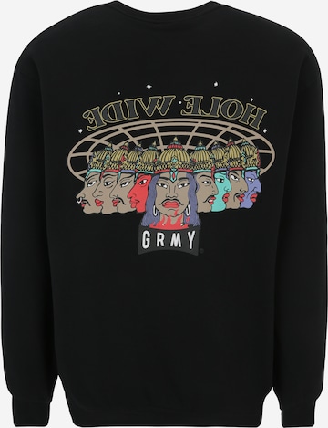 Grimey Sweatshirt 'BACK AT YOU' in Black