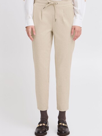 b.young Slim fit Chino trousers 'Rizetta' in Beige: front