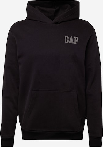 GAP Sweatshirt in Zwart: voorkant