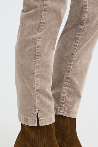 Regular Pantalon Pulz en beige