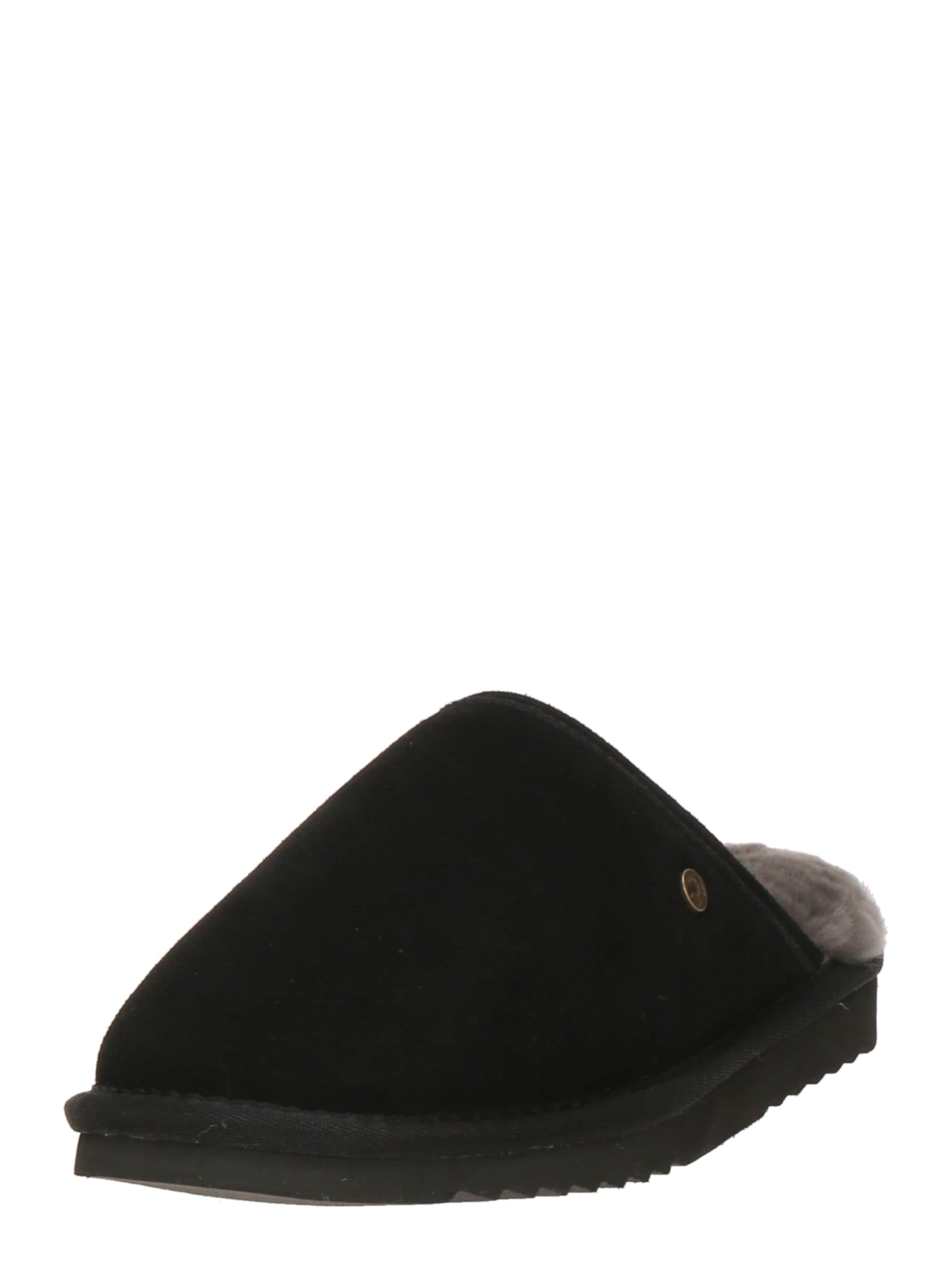 Warmbat Παντόφλα 'Classic' σε μαύρο: μπροστά