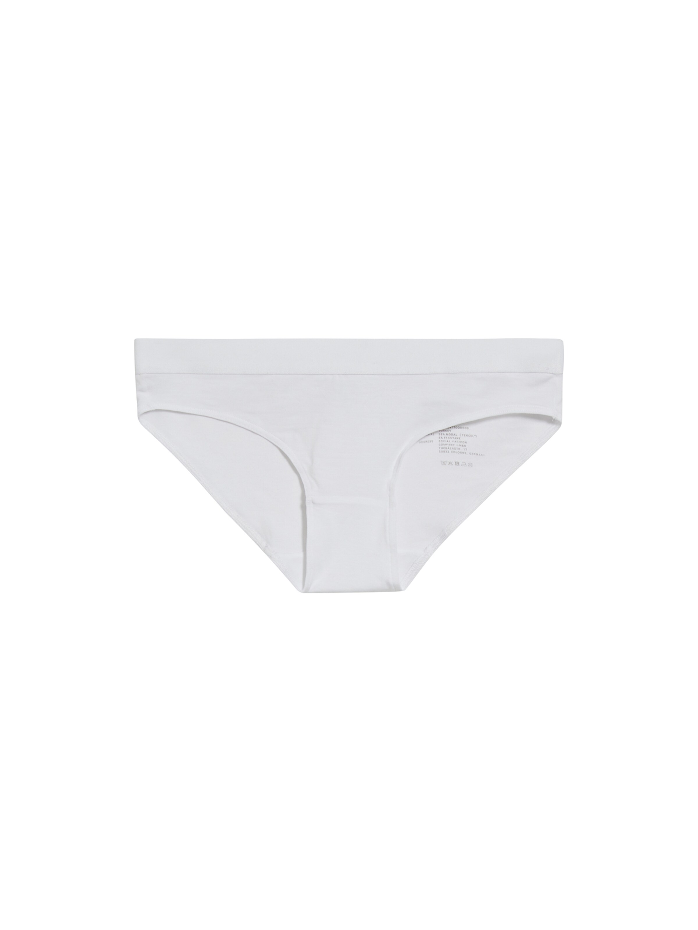 ARMEDANGELS Slip 'Trina' in Wit: voorkant