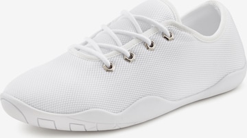 LASCANA Sneakers in White: front