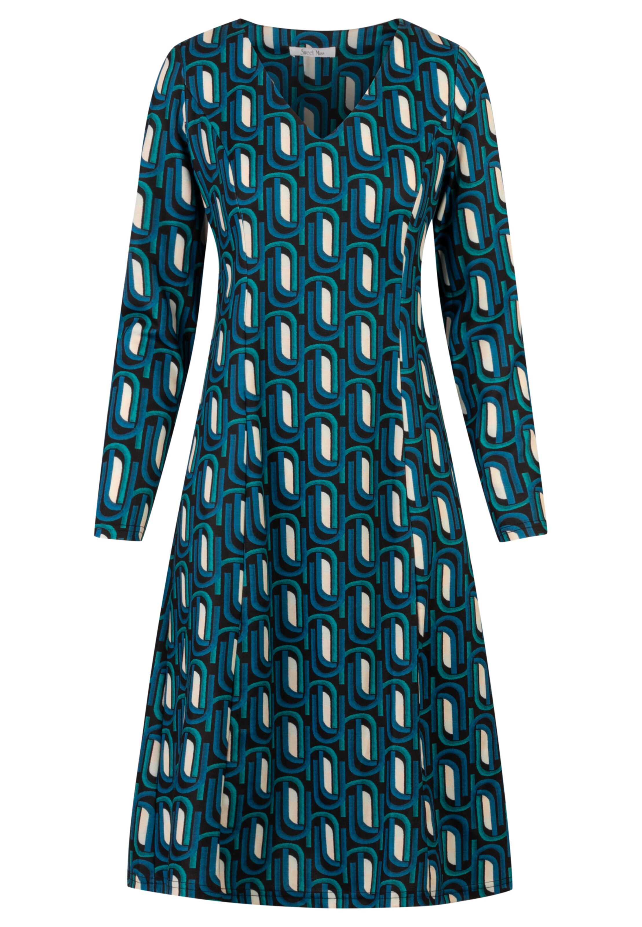 APART Dress in Blue: front