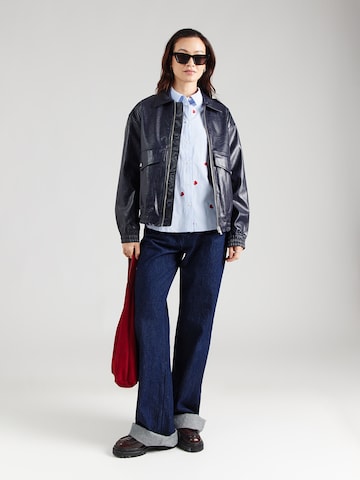 ABOUT YOU Blouse 'Stephanie' in Blauw