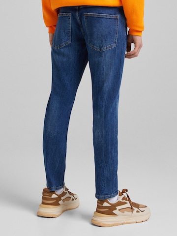 Bershka Skinny Farmer - kék