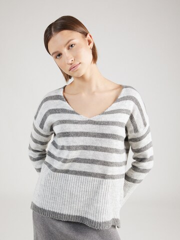 ZABAIONE - Pullover 'No44ra' em cinzento: frente