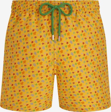 Shorts de bain Vilebrequin en jaune : devant