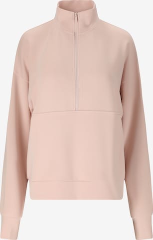 Athlecia Sportief sweatshirt 'Jillnana' in Rood: voorkant