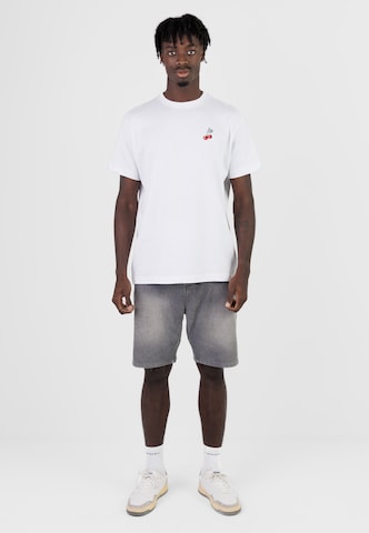 Kleinigkeit Koszulka 'Big Worm' w kolorze biały