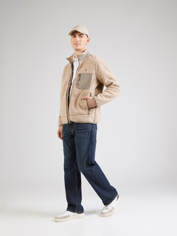 Giacca di pile di Polo Ralph Lauren in beige