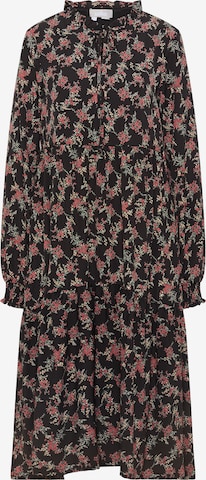Usha Платье-рубашка в Черный: спереди