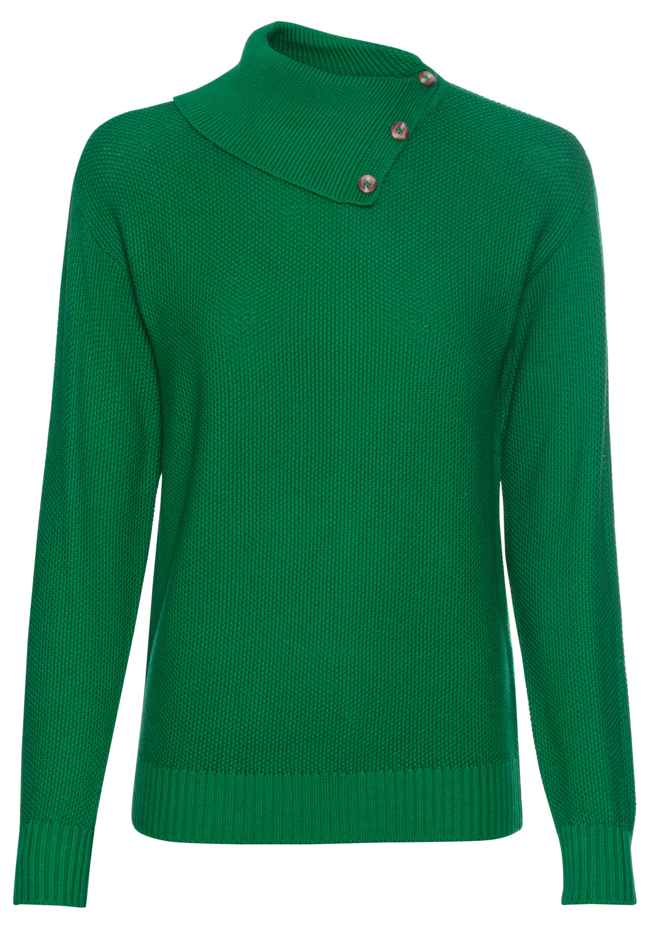 DELMAO Pullover in Grün: Vorderseite