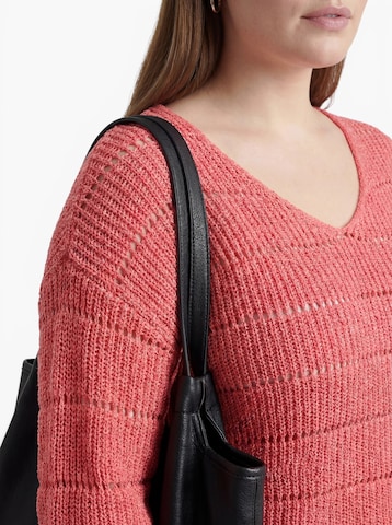 ONLY Carmakoma Sweater 'CARPamela' in Pink