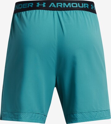 UNDER ARMOUR Regular Workout Pants 'Vanish Woven 6 Graphic' in Blue