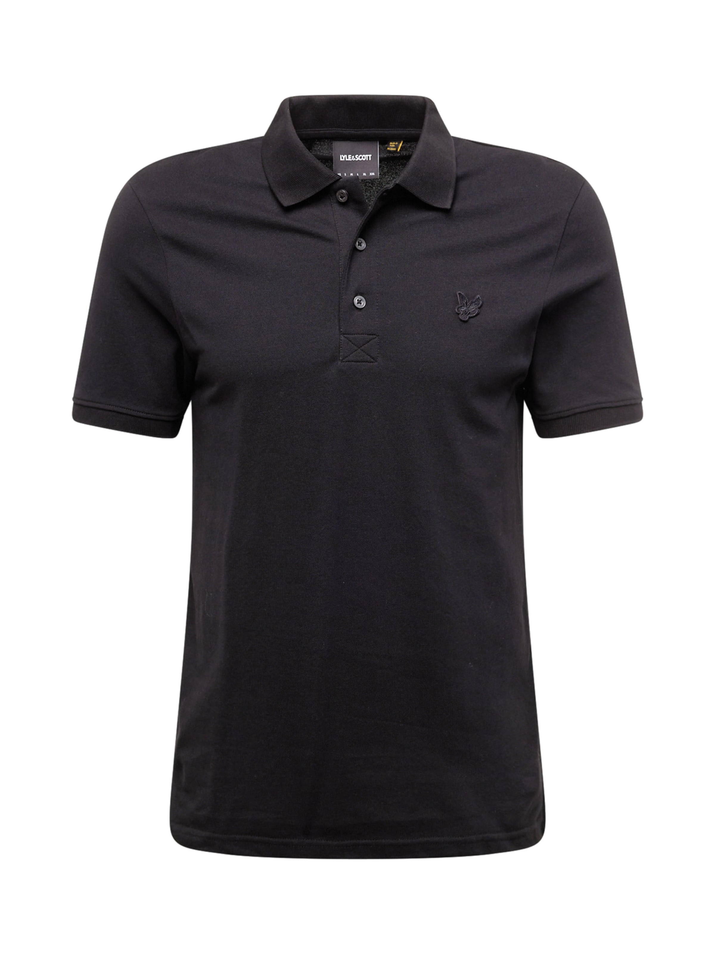 Lyle & Scott Shirt in Zwart: voorkant