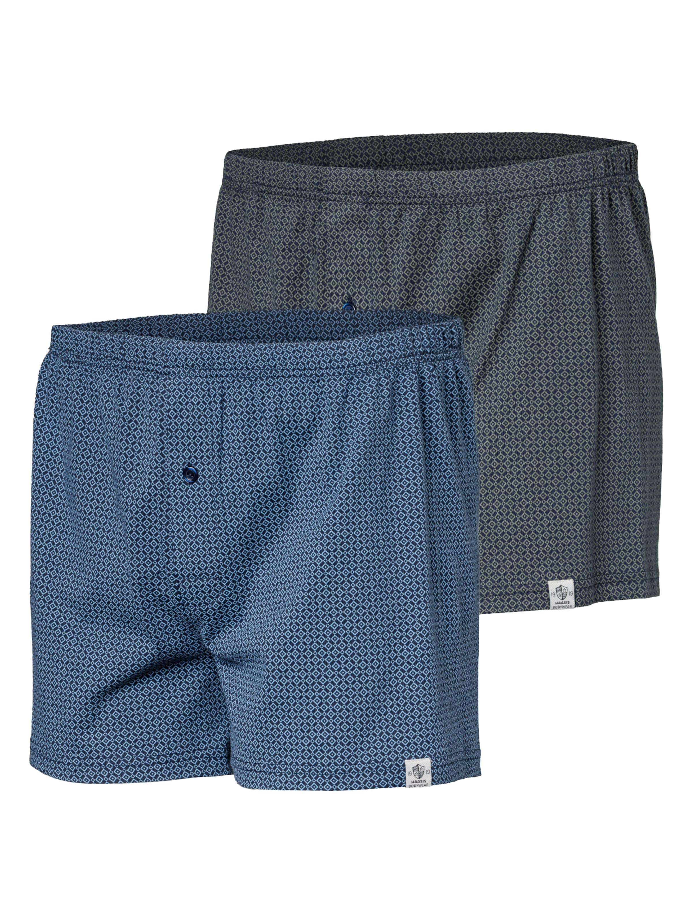 Haasis Bodywear Boxer shorts in Blue: front