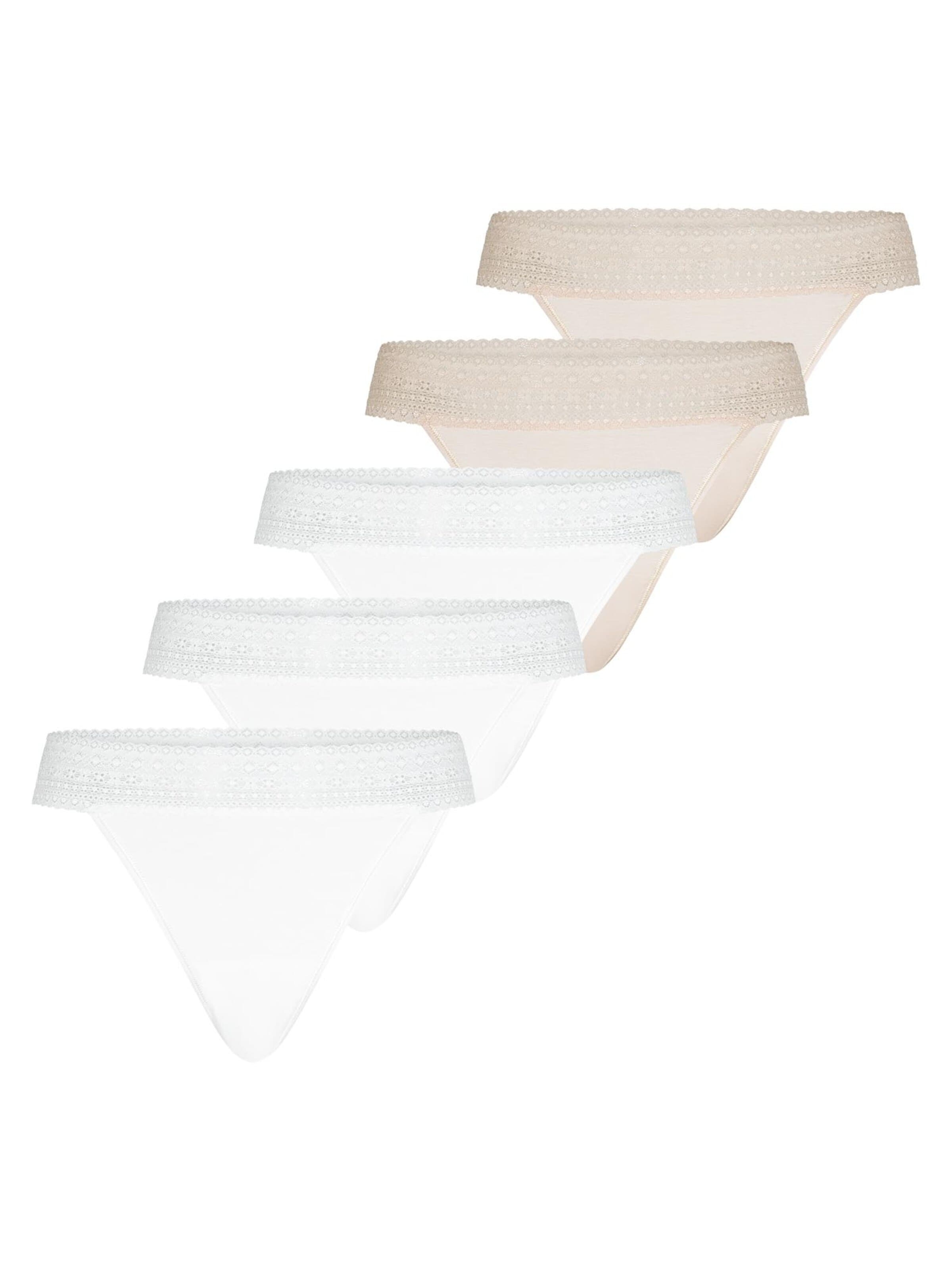 Mey String 'Modal Lace'‌‌‌‌‌‌‌‌‌‌ in Beige: Vorderseite