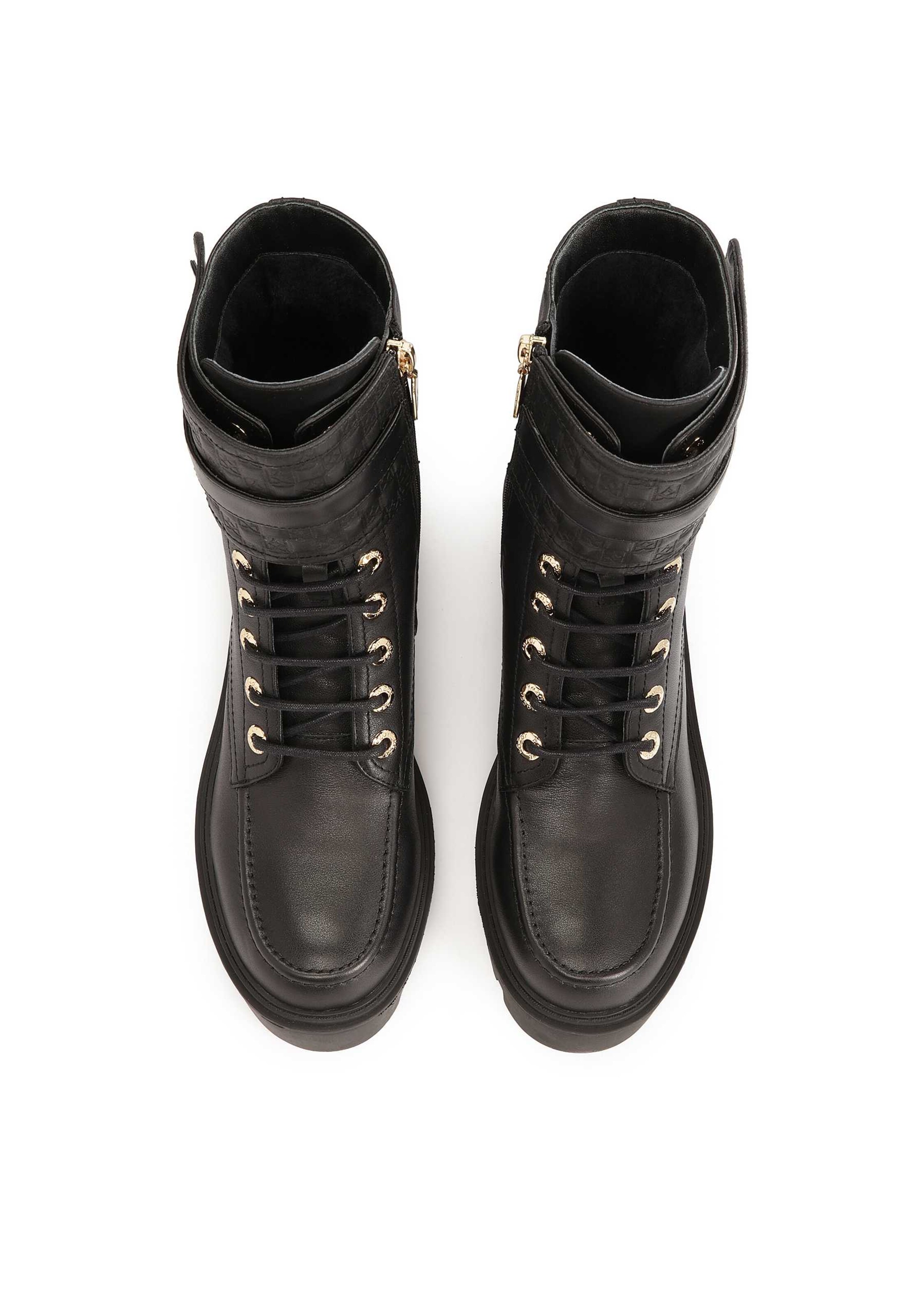 Kazar Paeltega poolsaabas, värv must