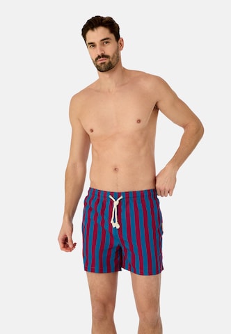 Gassa d'Amante Zwemshorts 'Polignano' in Blauw: voorkant