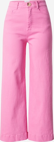 NÜMPH Regular Farkut 'Lulu' värissä vaaleanpunainen: etupuoli