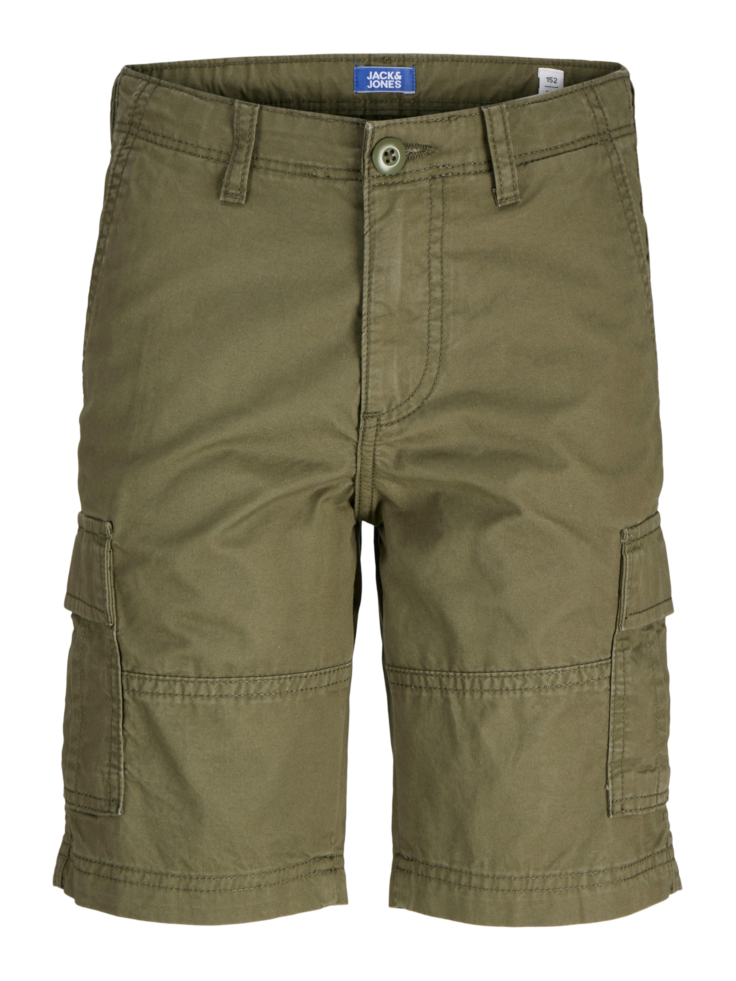Loosefit Pantalon 'JPSTCOLE JJMATEO' Jack & Jones Junior en vert : devant