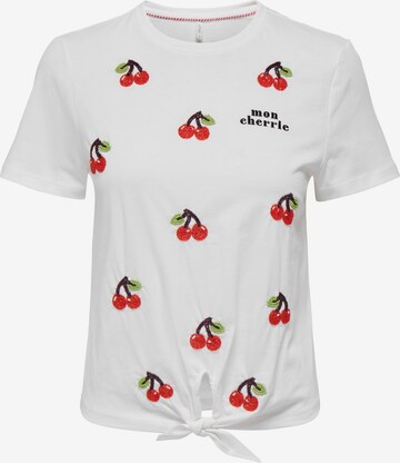 T-shirt 'KITA' ONLY en blanc : devant