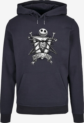 ABSOLUTE CULT Sweatshirt 'Nightmare Before Christmas' in Blue: front