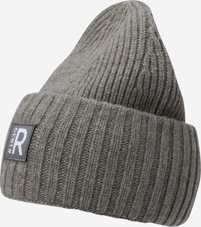 Roeckl Bonnet en beige chiné / gris / blanc, Vue avec produit