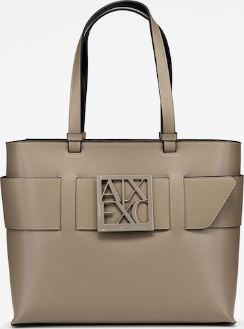 Cabas 'Susie' ARMANI EXCHANGE en marron : devant