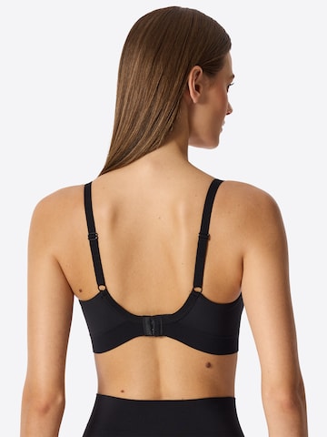 SCHIESSER Top ' Seamless Contouring ' in Zwart