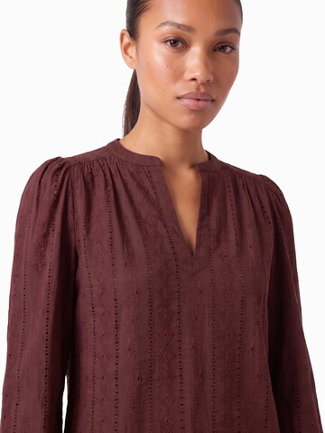 ONLY Blus 'ONLMinna' i brun