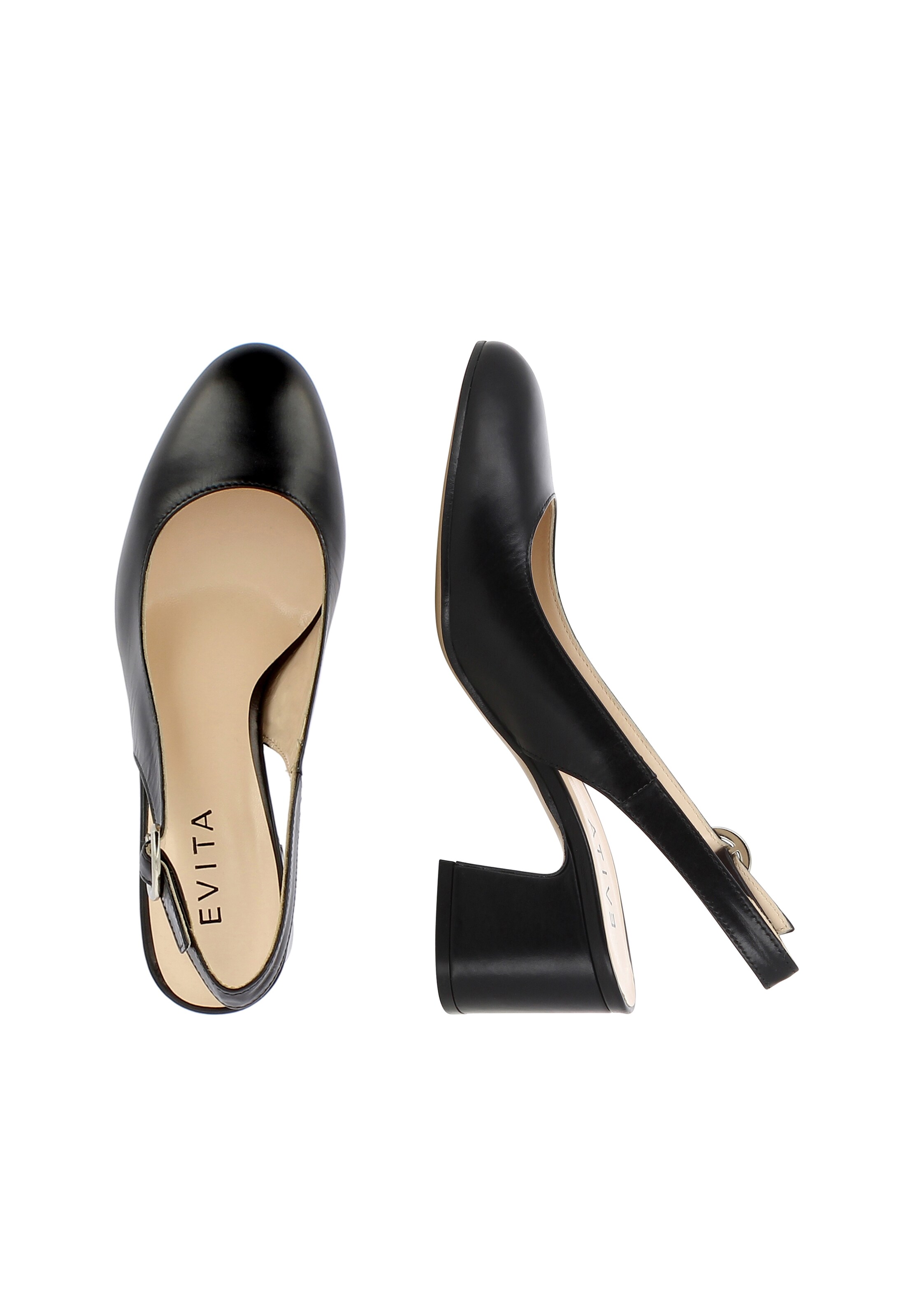EVITA Slingback pumps in Black