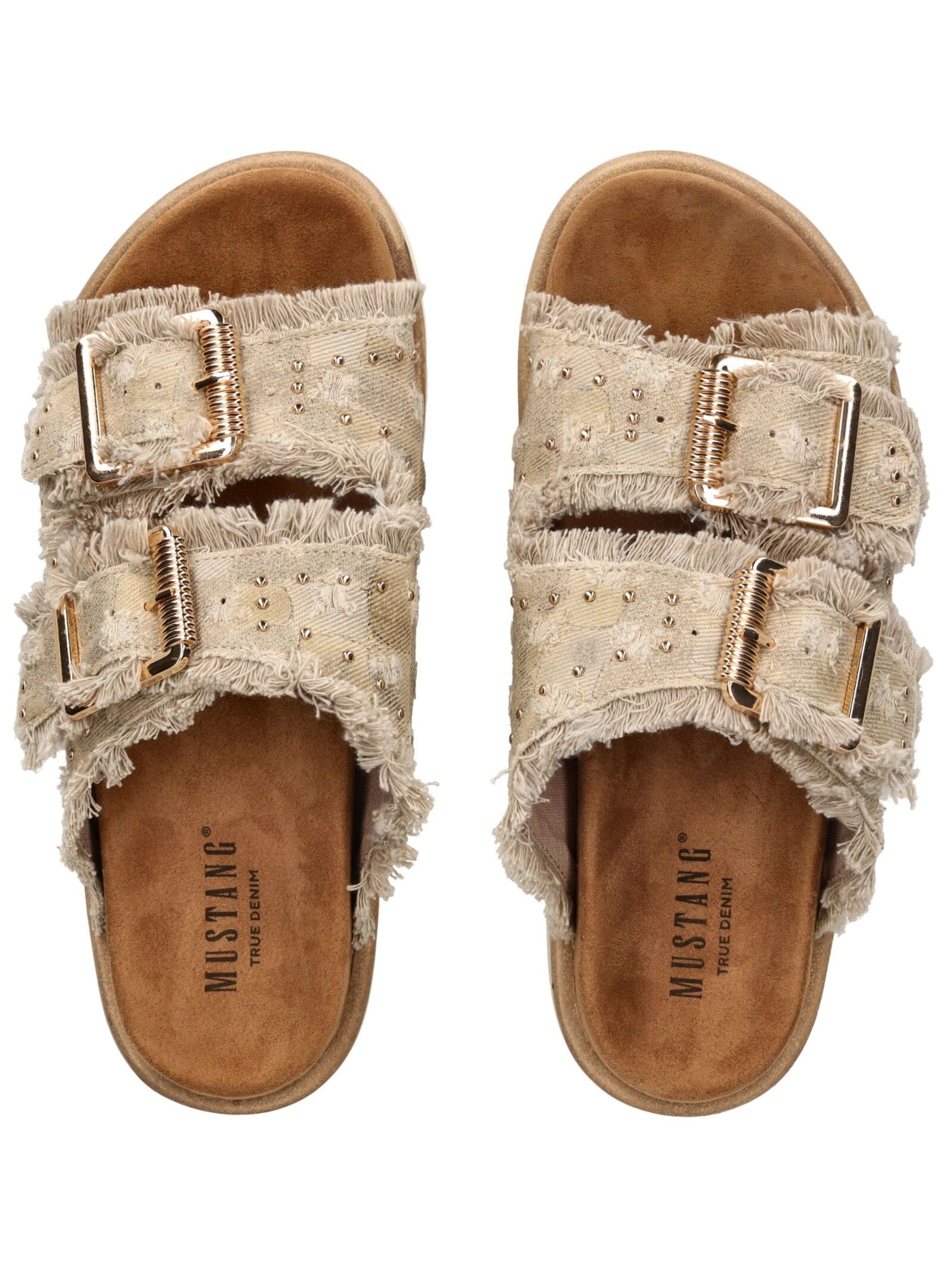 MUSTANG Muiltjes in Beige