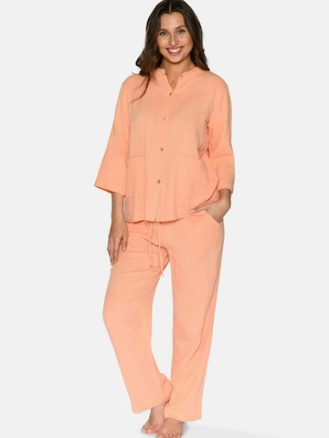 CCDK Copenhagen Pyjamapaita 'Maria' värissä beige