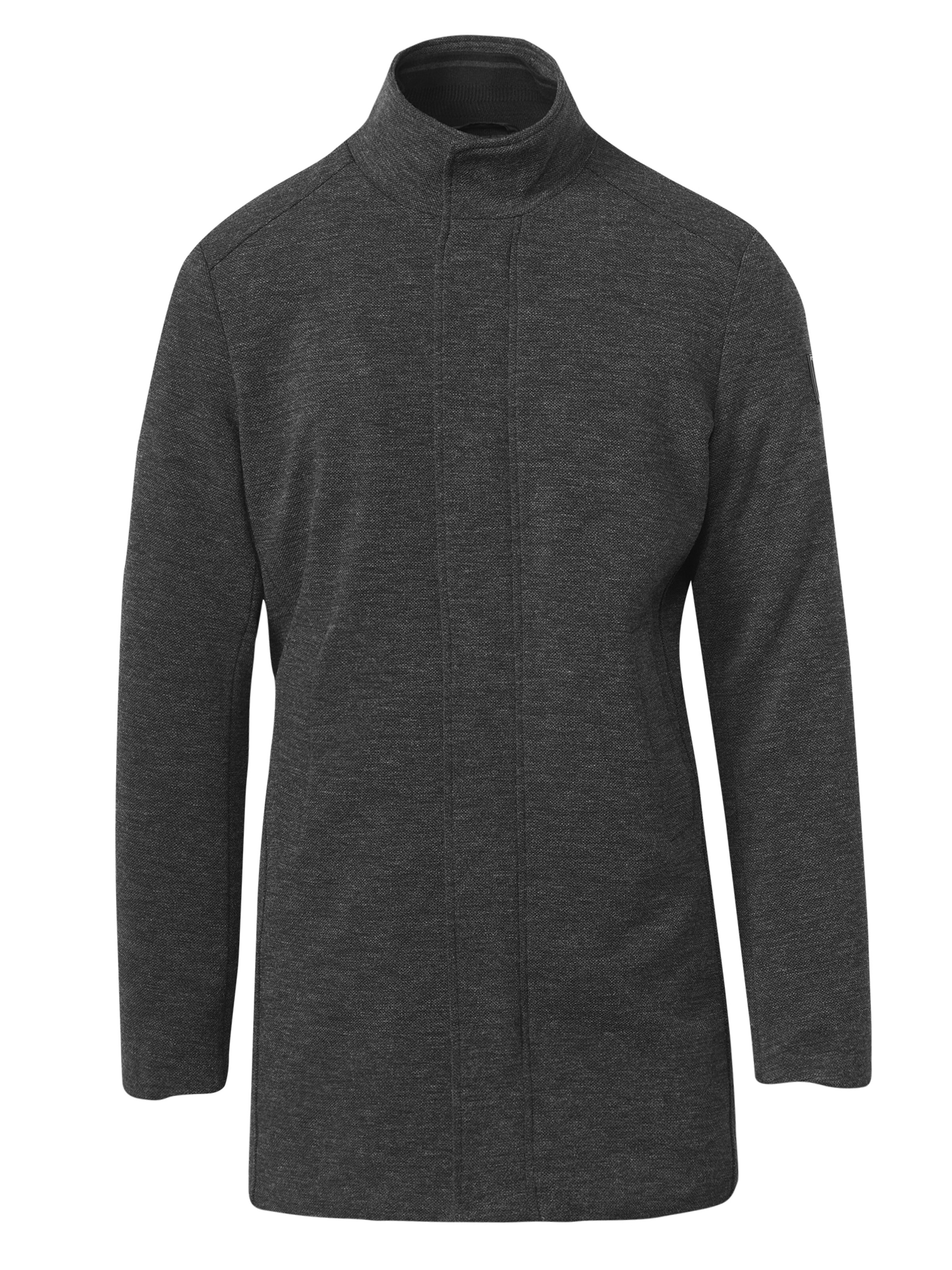 Veste mi-saison KOROSHI en gris : devant