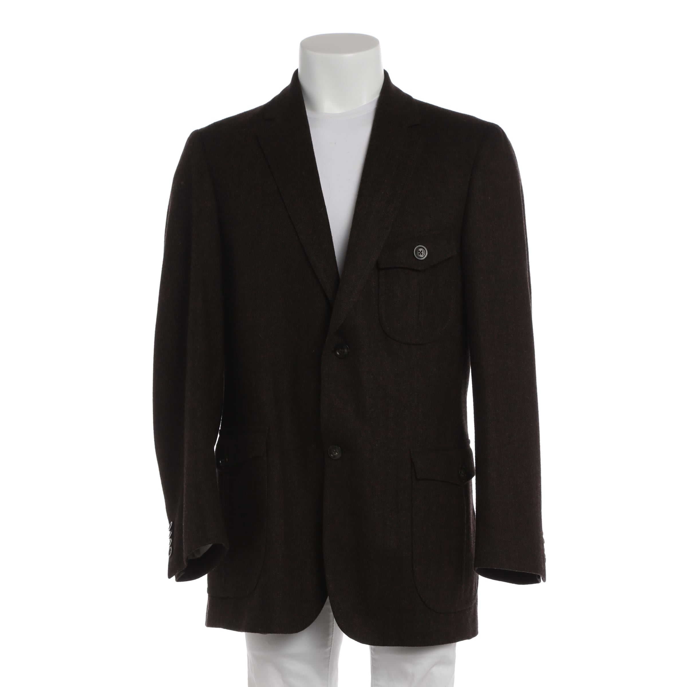 BURBERRY Sakko in L-XL in braun, Produktansicht